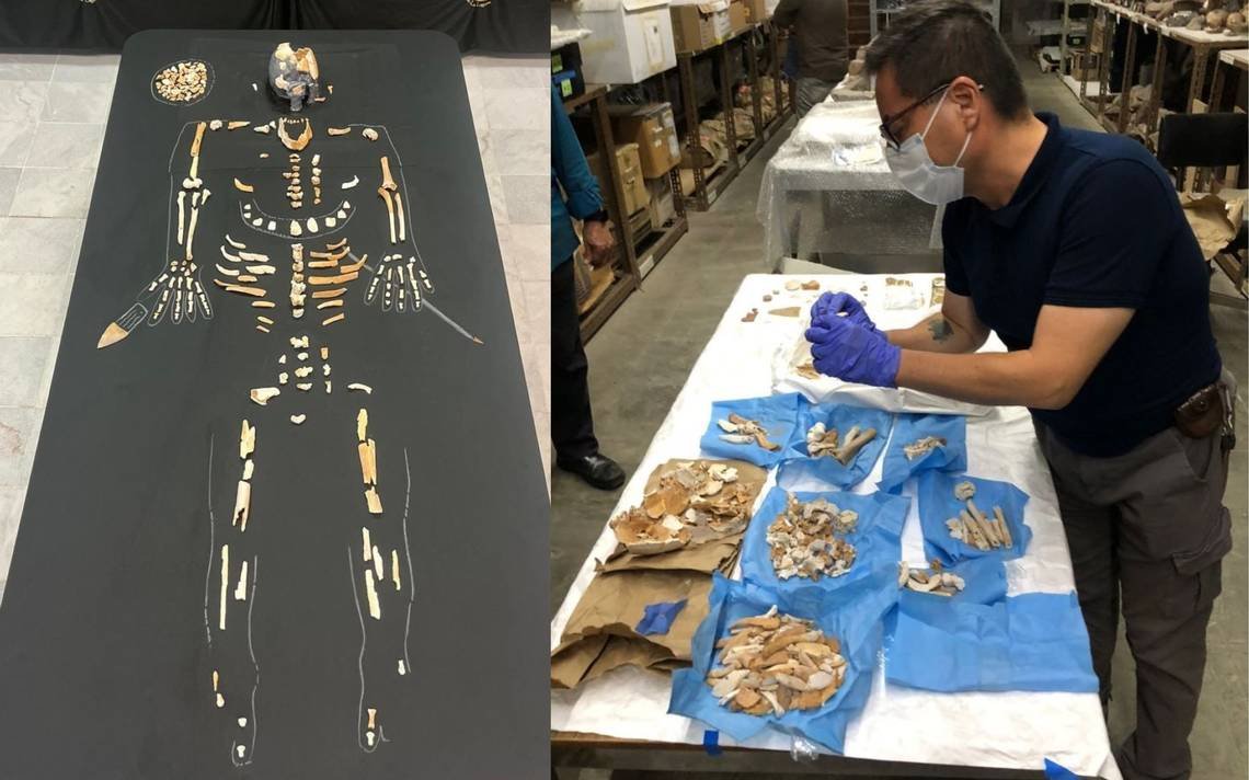El Hombre de Bilbao_ INAH presenta restos de cazador de hace 700 en el desierto de Coahuila