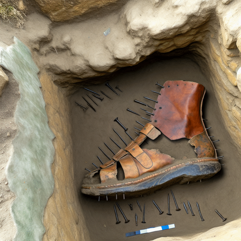 descubrimiento-de-un-zapato-romano-en-inglaterra
