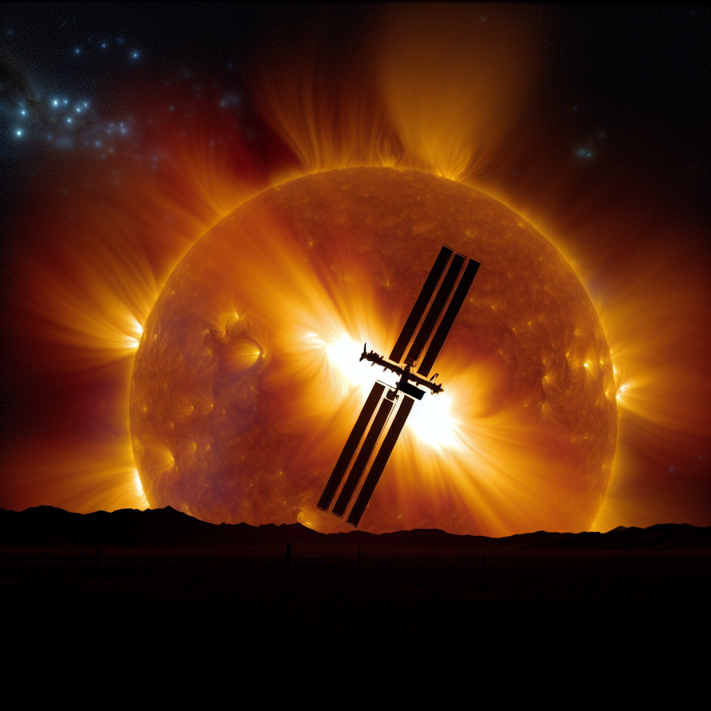 llamarada-solar-captada-por-la-estacion-espacial-internacional
