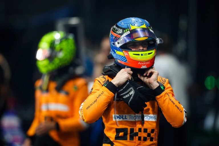 Piastri se queda con la pole para la carrera sprint en Qatar