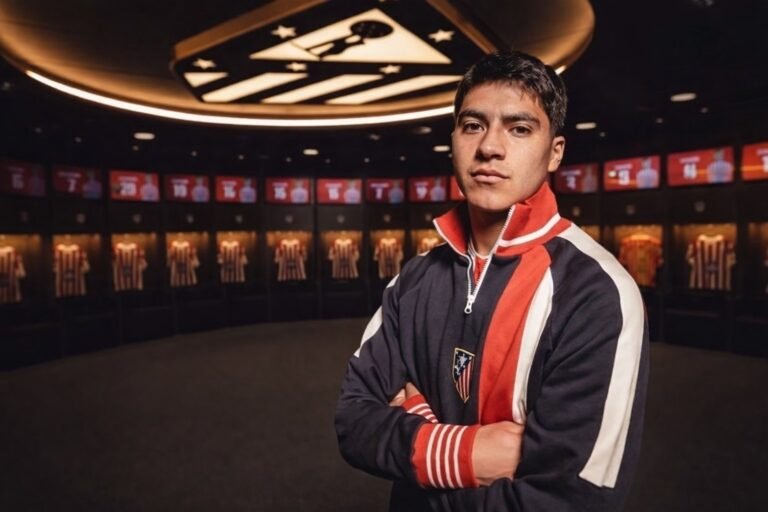 Obed Vargas firma contrato con el Atl. Madrid hasta el 2030