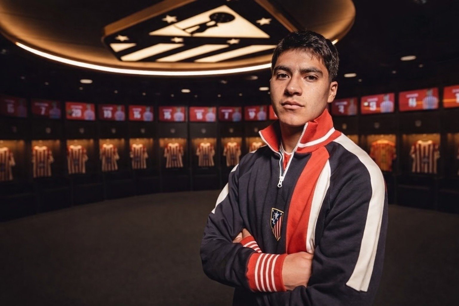 Obed Vargas firma contrato con el Atl. Madrid hasta el 2030