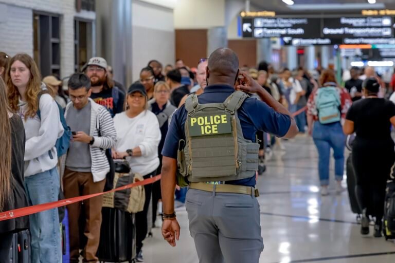 Los agentes de inmigración se despliegan en los aeropuertos JFK y Newark, en Nueva York