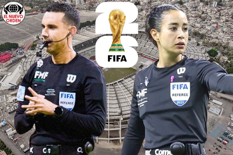 FIFA confirma árbitros mexicamos para el Mundial 2026