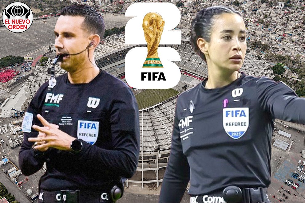 FIFA confirma árbitros mexicamos para el Mundial 2026