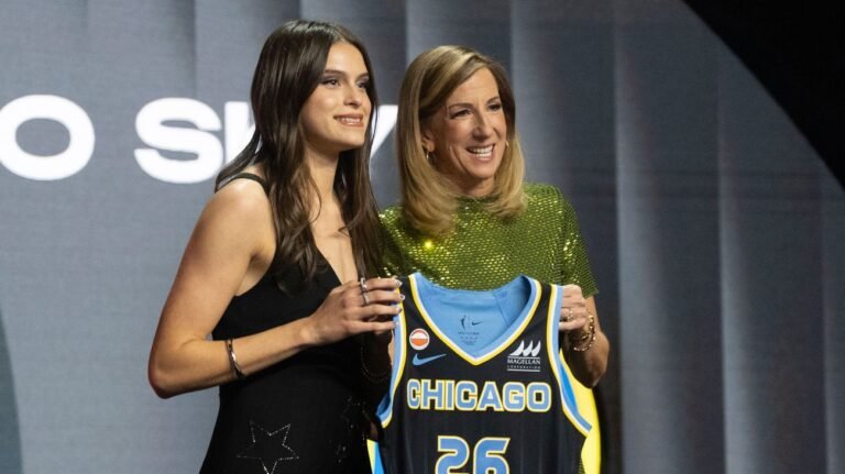 Gabriela Jáquez aariba a Chicago Sky como pick 5 del Draft