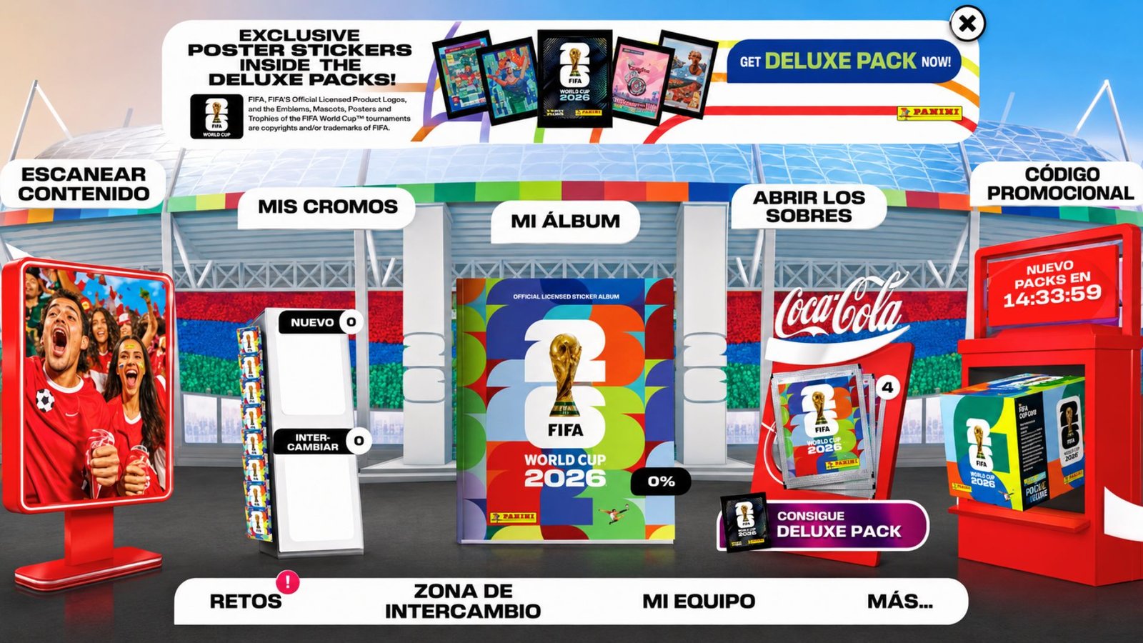 Panini lanza álbum digital rumbo al Mundial 2026