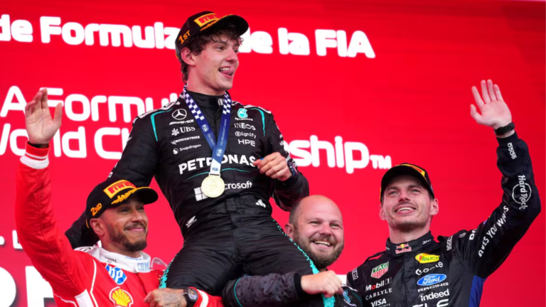 Andrea Antonelli domina el Gran Premio de Canadá y Sergio Pérez queda fuera
