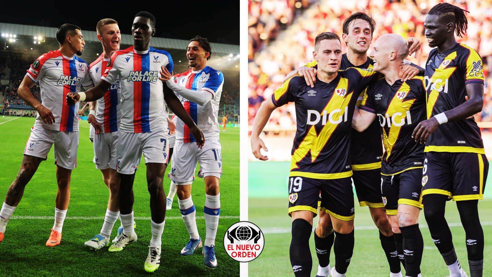 Rayo Vallecano y Crystal Palace en busca por su primer título europeo