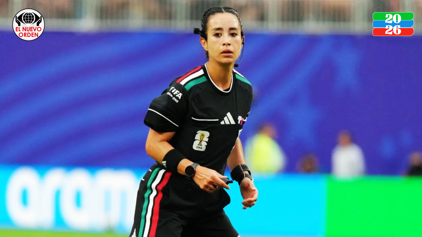 FIFA designa nuevamente a Katia Itzel para los Octavos de Final
