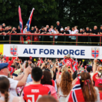 Más de 100 mil celebran el regreso de la Selección de Noruega