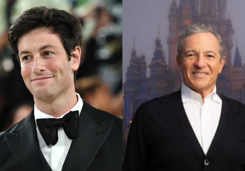 Josh Kushner y Bob Iger